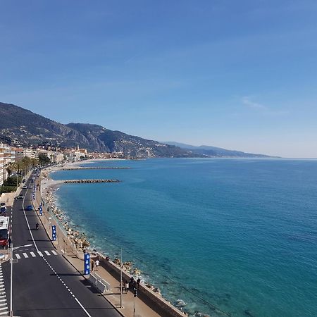 Menton Front Bord De Mer Cote D'Azur Florentina Sea View French Riviera Proche Monaco Montecarlo Superb Studio Exterior foto